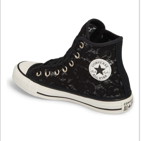 chuck taylor all star flower lace white
